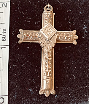 Victorian Gold Filled Cross